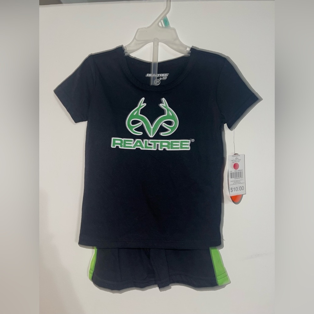 RealTree Toddlers Short Set